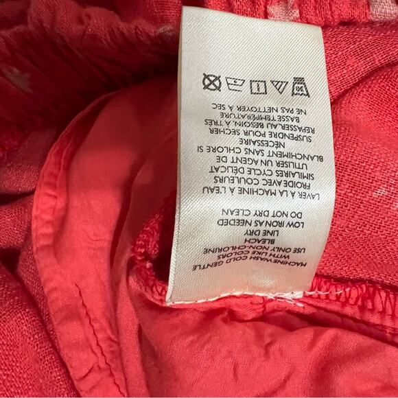 Free People Red Wide Leg Jumpsuit - Picture 14 of 14